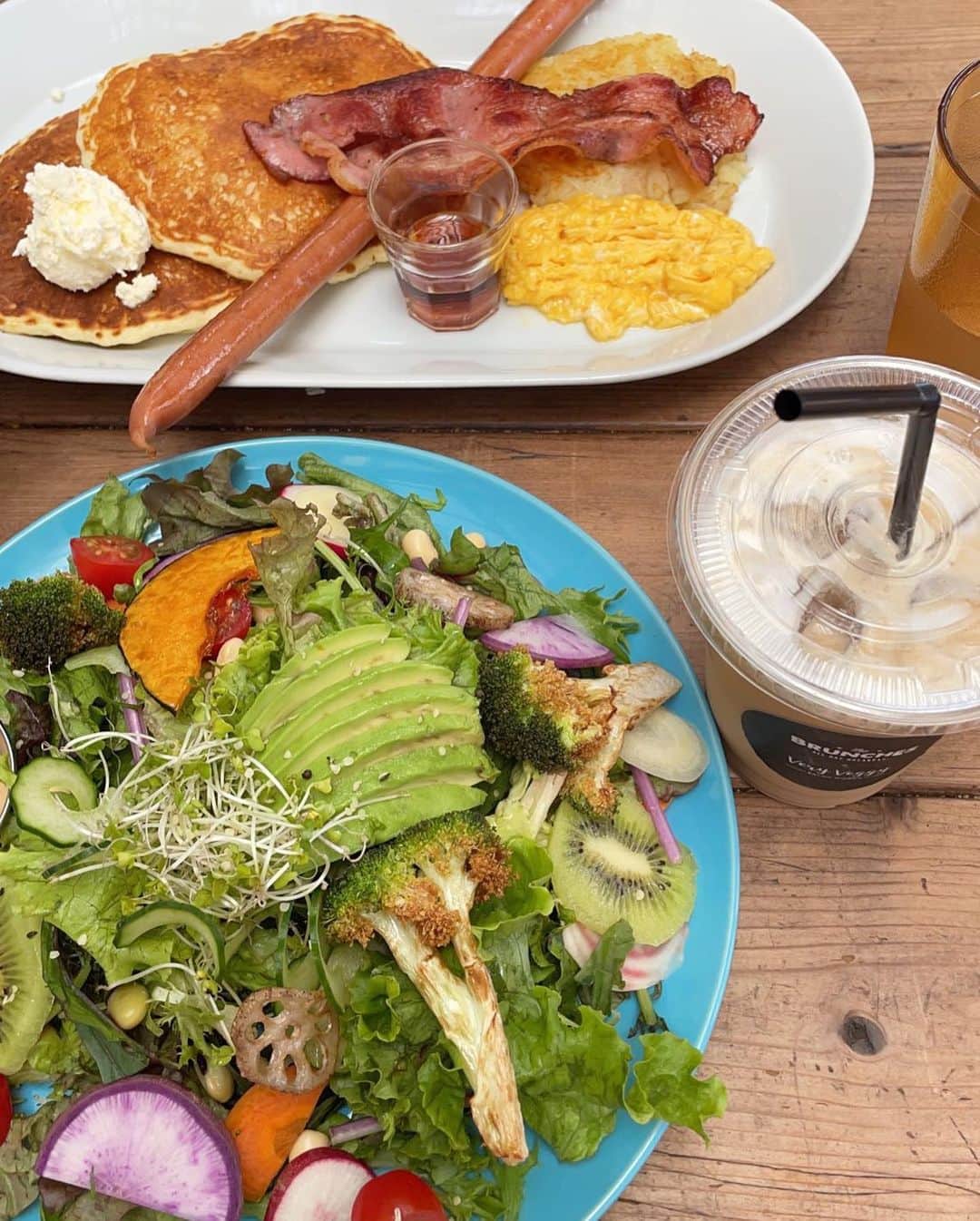 季葉さんのインスタグラム写真 - (季葉Instagram)「今日の気候さいこうだった〜🍃 そしておいしかった〜🍴🤍  #brekkie」5月9日 22時11分 - kiwaofficial