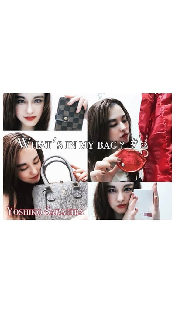 定平佳子のインスタグラム：「IGTV. vol 15  動画編集 by Yoshiko 💋  音量注意です  Bag：@admjofficial_bag  バッグと、バッグの中身 ( 私物 ) 紹介 です 、 リクエスト いただいていたので、up しました 〜 💼  よかったら、みてください ❤️  最新版 です 💋💋  、 、  #yoshikosadahira #定平佳子  #ヨシコーデ #ヨシコズムービー #ヨシコスメ   #whatsinmybag #whatsinmybagtoday 🗓  #ADMJ #エーディーエムジェー #オイスターグレー #グレー好き 🤍 #バッグ #バッグの中身 #ポーチの中身 #バッグの中身紹介 #お気に入りバッグ #admjbag #MadeinJapan #日本製 #牛革 #バッグ紹介 #ルイヴィトン財布 #バッグチャームエコバッグ  #動画編集 #映像制作 #クリエイター ⌨️  #動画編集してる人と繋がりたい  #actor #actress #女優 📖」