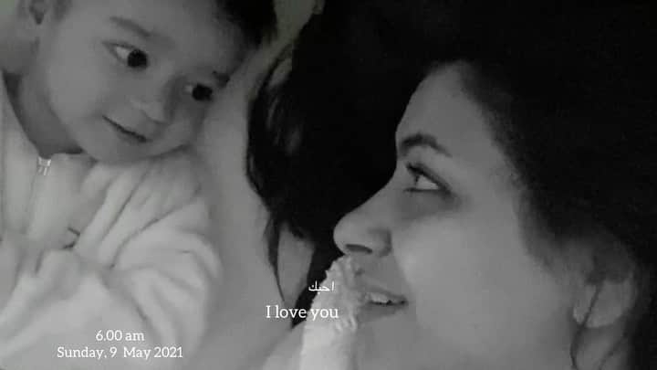 のインスタグラム：「I loved you from the moment I took the first shot. I loved you for 7 years, way before we met.  And here we are.  I love you Massimo♥️ Happy Mother’s Day✨ #myfirstmothersday」