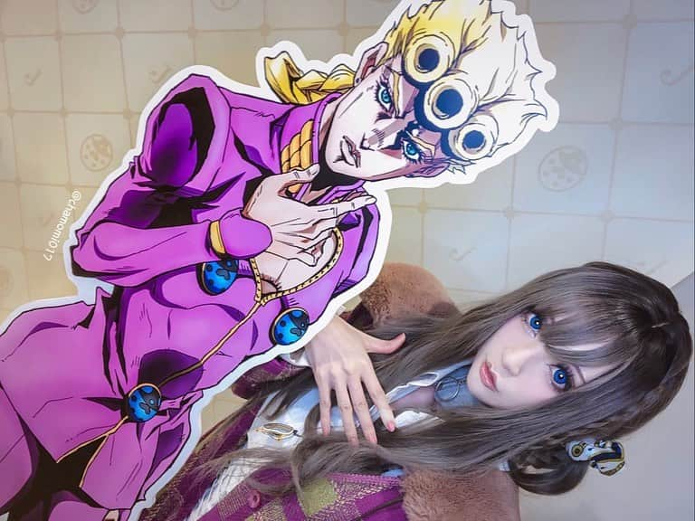 華密美琉さんのインスタグラム写真 - (華密美琉Instagram)「#jojo #jojosbizarreadventure  #ジョジョの奇妙な冒険 #ジョジョ #ジョルノジョバーナ #誕生日 #ジョジョ好きと繋がりたい #jjba   https://twitter.com/chamomile_chami/status/1382710457656438789?s=21  ▹◃┄▸◂┄▹◃┄▸◂┄▹◃┄▸◂┄▹◃  🎂 HAPPY BIRTHDAY 🍰🍕 4月16日は ジョルノ の誕生日ッ!! 🇮🇹Buon Compleanno Abbacchio🇮🇹  ジョジョの奇妙な冒険 黄金の風の主人公!! #ジョルノ生誕祭  #jojosbizzareadventurecosplay  #ジョルノ・ジョバァーナ誕生祭   #ジョルノ・ジョバァーナ誕生祭2021」5月9日 20時39分 - chamomile_chami