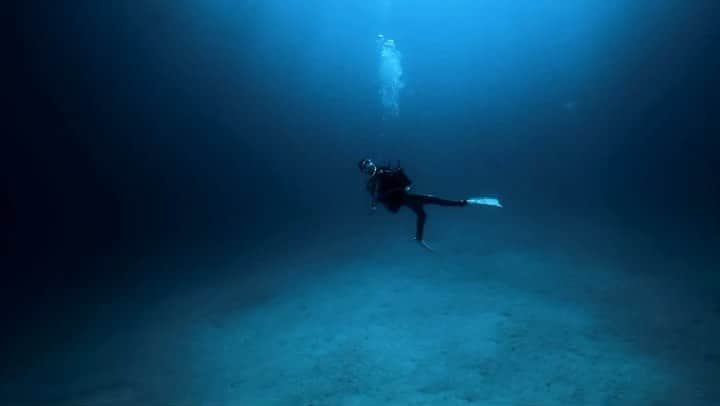 H I R O M I M O R I Y Aのインスタグラム：「Deep blue🌊  @ngs_611   #宮古島　#宮古島ダイビング　#ダイビング　#underwaterphotography #divermag #underwatervideo #ocean」