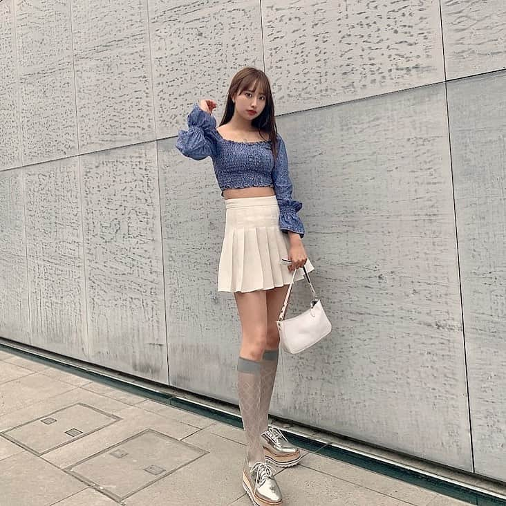 藤川らるむさんのインスタグラム写真 - (藤川らるむInstagram)「#らるむぅのこーで﻿ ﻿ TOPS ▹▸used﻿ SKIRT▹▸ used﻿ SOCKS▹▸kiwand﻿ SHOSE▹▸Jeffreycampbell﻿ ﻿」5月10日 21時25分 - ralumu_00