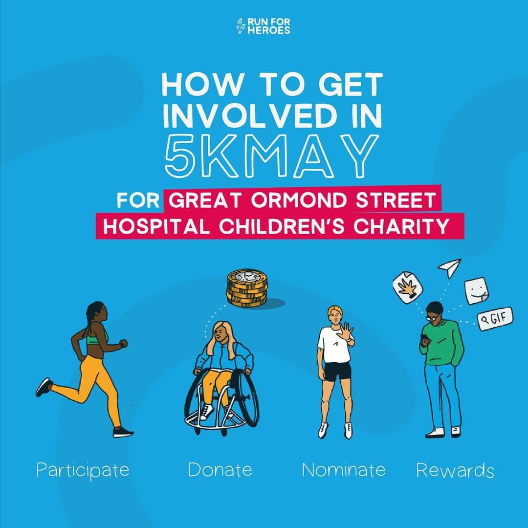 サム・クラフリンのインスタグラム：「Was really thrilled to hear that #GOSHCharity has partnered with @run.for.heroes for #5KMay. It couldn’t be easier:   Run, walk, jog, cycle or swim your 5k Donate £5 to GOSH Nominate 5 others to do the same   Join #TeamGOSH today and help seriously ill children at @GreatOrmondSt  Here are my nominations - because it’s nearly wedding season 😉  @joeclaflin  @emjruss1  @your_matedave  @coxysound  @backjannon」