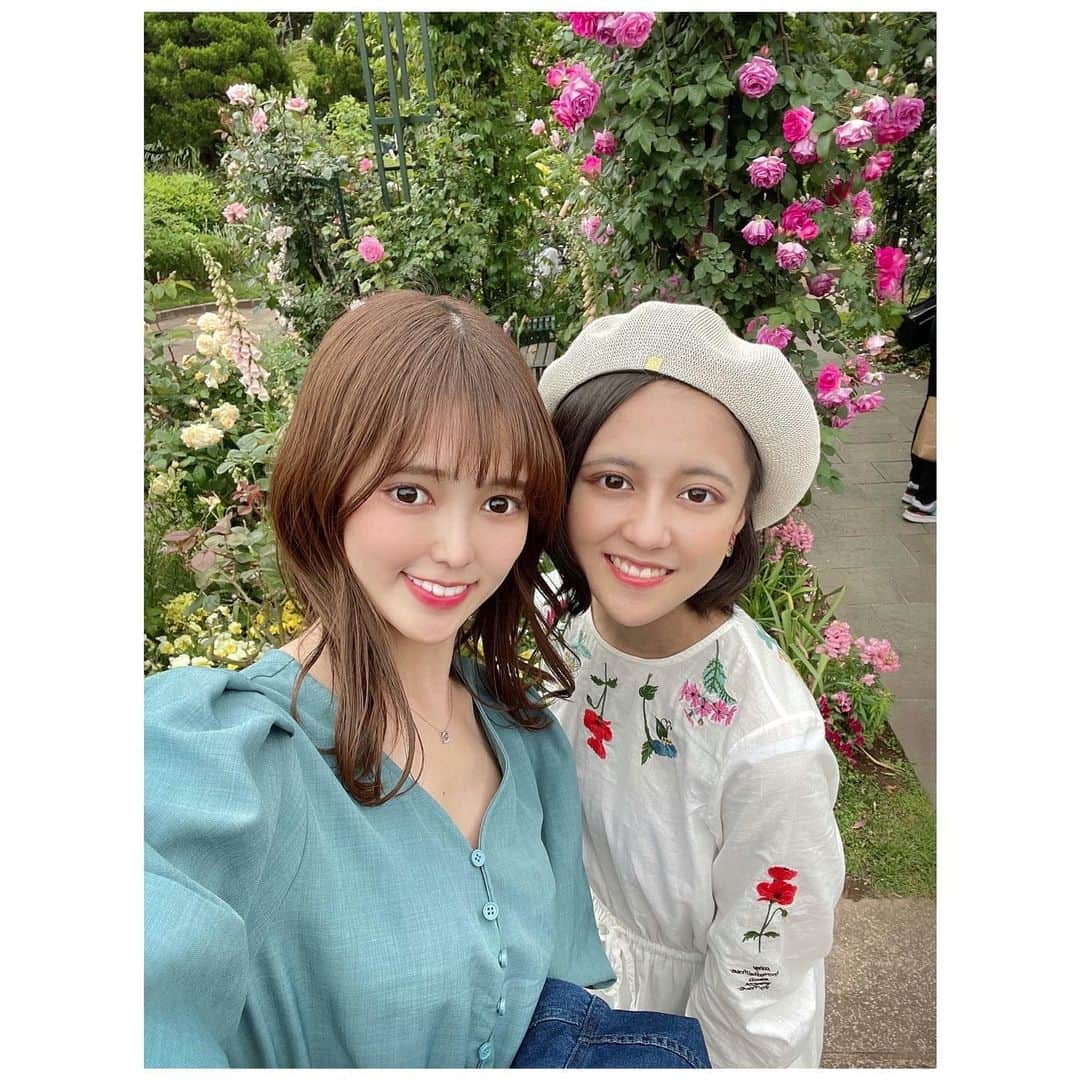 松永杏奈のインスタグラム：「🌼🌷💐 れーちゃん💓」