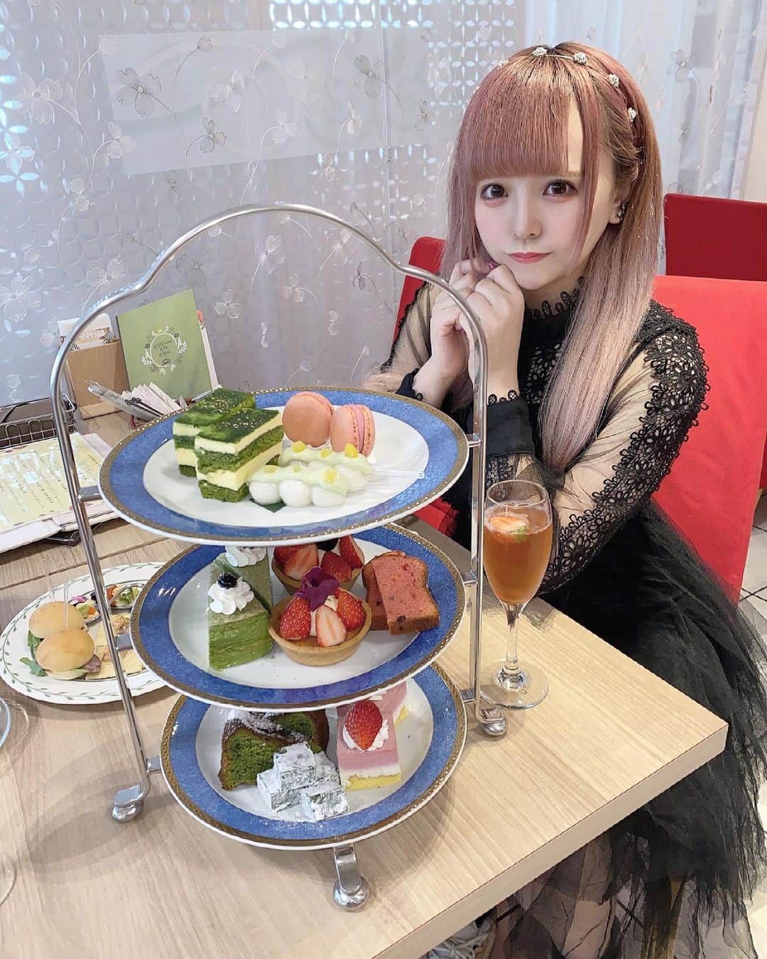 桜木妃奈のインスタグラム：「透け透け〜🖤」