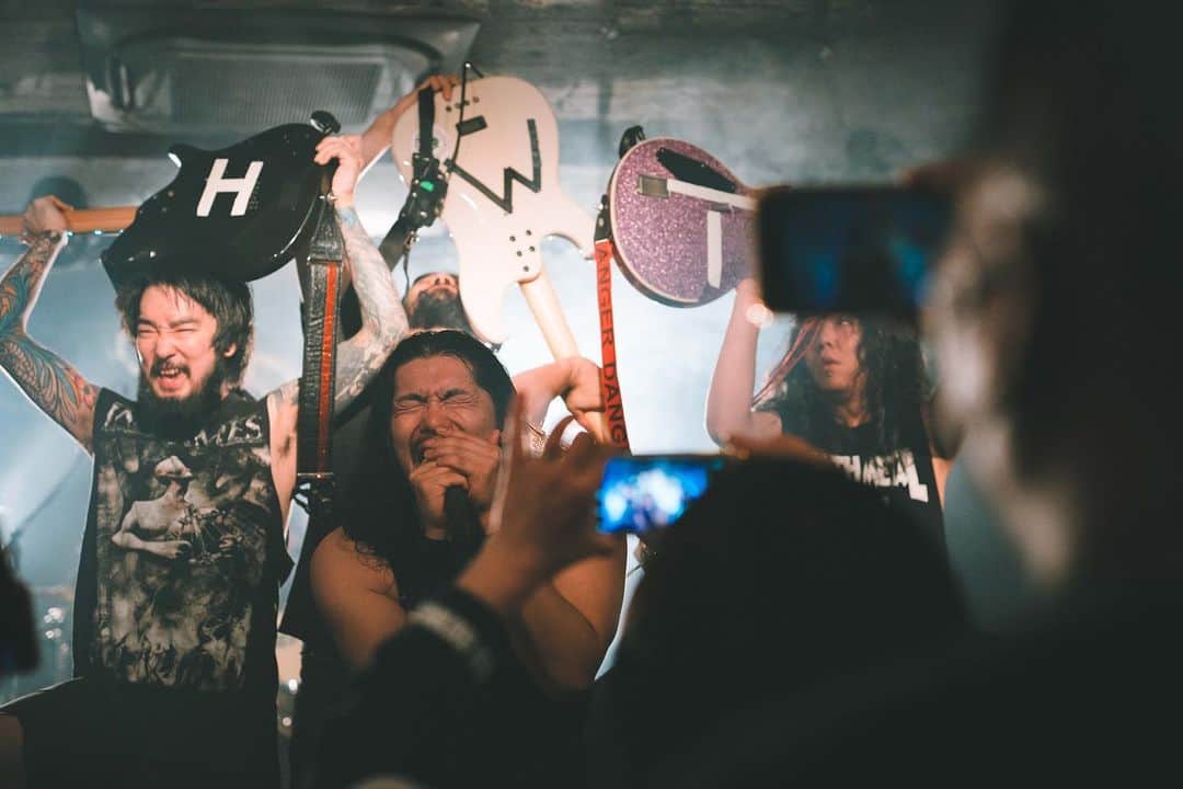 Her Name In Bloodのインスタグラム：「Live at Club 3 Star, Imaike. (Heavy Weight Tour day1)  📸 : @litchi_lp」