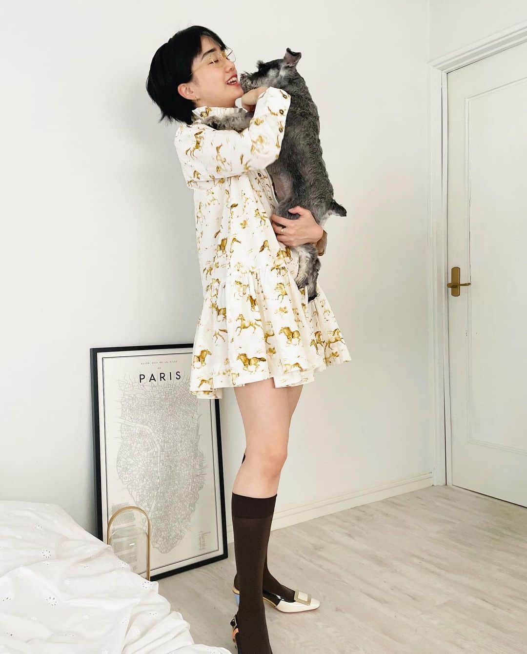 渡邉香織のインスタグラム：「🌳 Allen 🌲 森の中ではずっとアレンのターン」