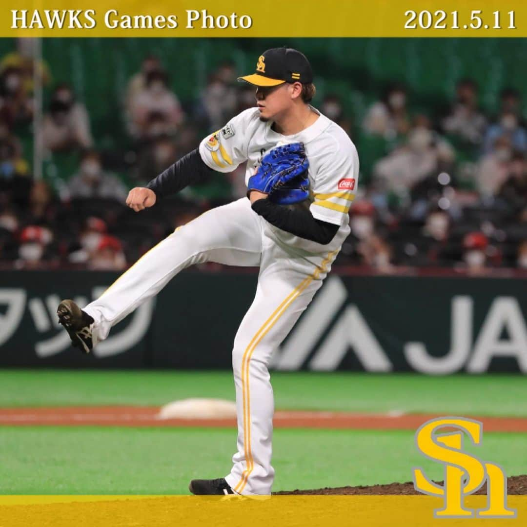 福岡ソフトバンクホークスさんのインスタグラム写真 - (福岡ソフトバンクホークスInstagram)「#hawksgamesphoto #2021年5月11日 #vs千葉ロッテマリーンズ #福岡paypayドーム #softbankhawks #ホークス #鷹く！」5月12日 13時17分 - softbankhawks_official