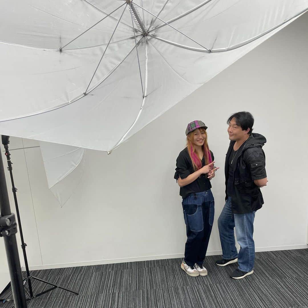 のインスタグラム：「師匠  TAJIRIさんが  『プロレス深夜特急』  という本を徳間書店さんより出します✨  の巻末特典として、自分も登場しますっ(´∀｀)  6月末に発売予定！！  是非ゲットしてください😎  #ajpw ＃TAJIRI #stardom #new #book #prowrestling #travel」