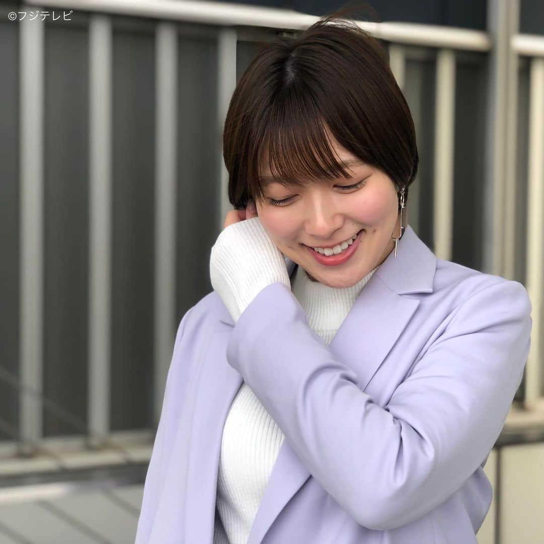 フジテレビ「めざましテレビ」さんのインスタグラム写真 - (フジテレビ「めざましテレビ」Instagram)「5月12日（水）  ファッション雑誌CanCamとコラボした お天気コーナー「きょう何着て行く？」 阿部華也子の毎日のコーデを紹介♪  【きょうのコーデ】 ジャケット→#GU ３９９０円 ニット→#MURUA ５３９０円 パンツ→#AMERICANHOLIC ３３００円 靴→#銀座カネマツ ２万５３００円 イヤリング→#YECCAVECCA ３１９０円  【コーデのポイント】 引き続き人気のジャケット🙌 これからGETするなら周りと差がつくきれい色を ライラックは洗練された甘さが欲しいときにオススメ💜 シンプルなデニムコーデに羽織るだけで オトナのかわいさが手に入ります💁🏻‍♀️✨  #めざましテレビ #きょう何着て行く？ #阿部華也子 #今日のコーデ#コーデ#CanCam #今日のファッション#ootd #きょう何着て行く？は月〜金朝6時22分ごろ放送📺 #スタイリストたなべさおり」5月12日 18時35分 - mezamashi.tv