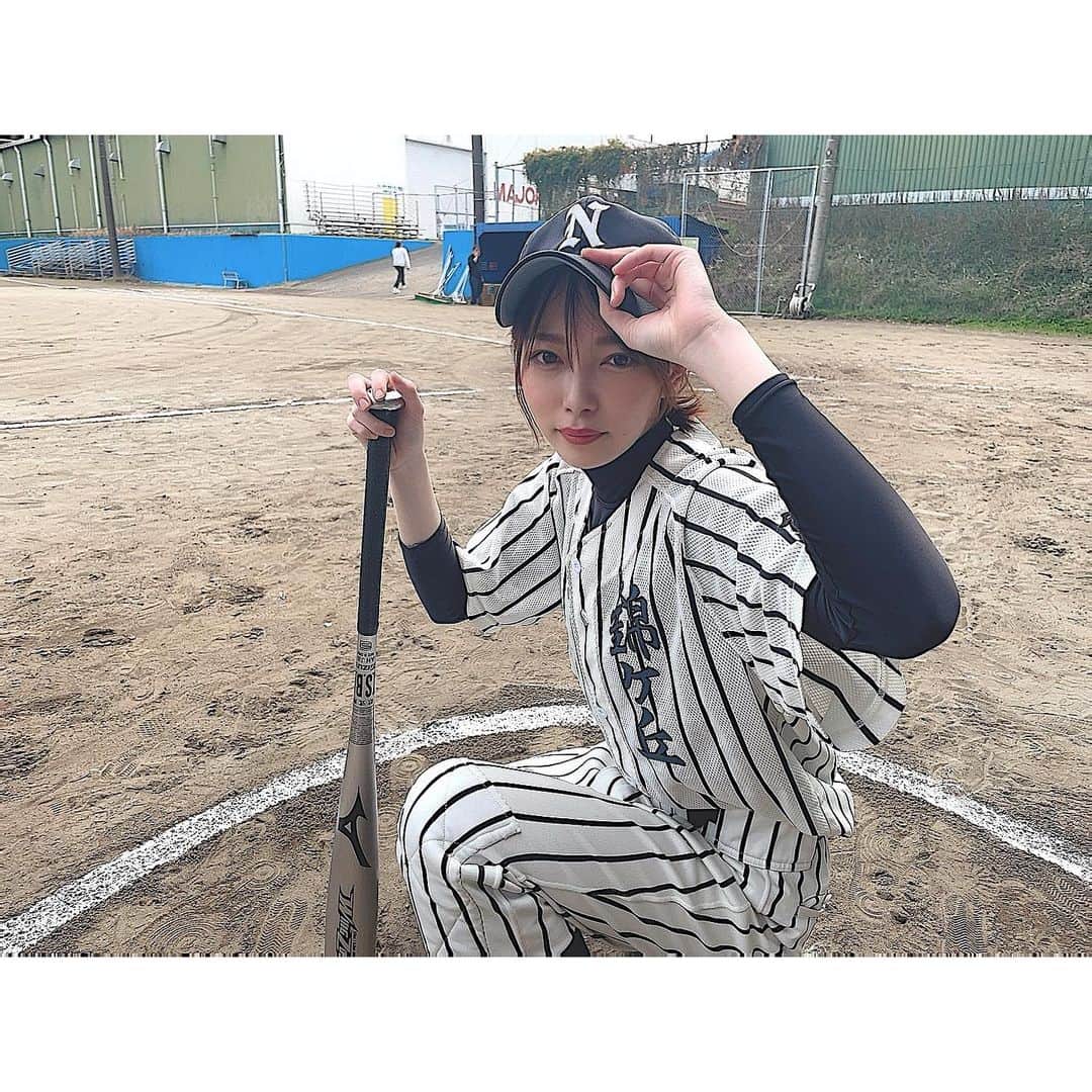 竹本萌瑛子さんのインスタグラム写真 - (竹本萌瑛子Instagram)「ネクストバッターズサークルの丸線 めっちゃ綺麗に書いて褒められたい」5月12日 20時13分 - moeko_takemoto