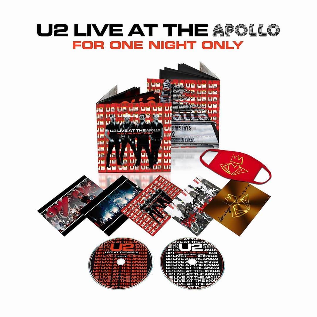 U2さんのインスタグラム写真 - (U2Instagram)「It was a night to remember, a one-off @u2 show at Harlem's Apollo Theatre and on limited edition double album for U2.com subscribers. Downloading now. #U2Apollo #redflagday #angelofharlem #whosgonnarideyourwildhorses  Link in bio.」5月12日 23時00分 - u2
