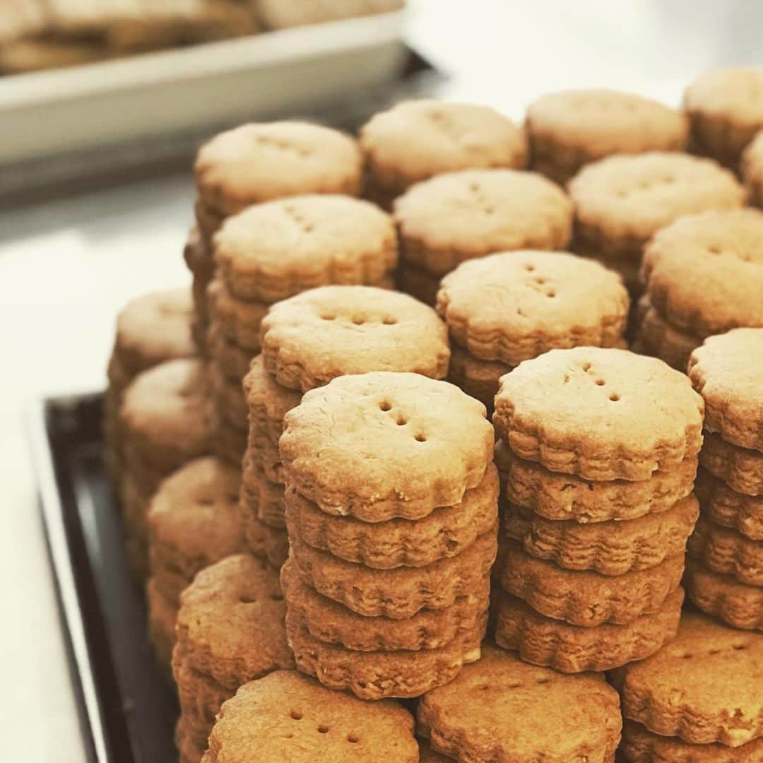 なかしましほ（foodmood）さんのインスタグラム写真 - (なかしましほ（foodmood）Instagram)「ミックスクッキーには小さめサイズ、クッキーBOXにはいつものサイズを。同じクッキーでもサイズが違うと食べた時の印象がかわり面白いです。  どちらのクッキーBOXも現在webshopで販売中です🍪 プロフィールのリンクからどうぞ。」5月13日 8時52分 - foodmoodshop