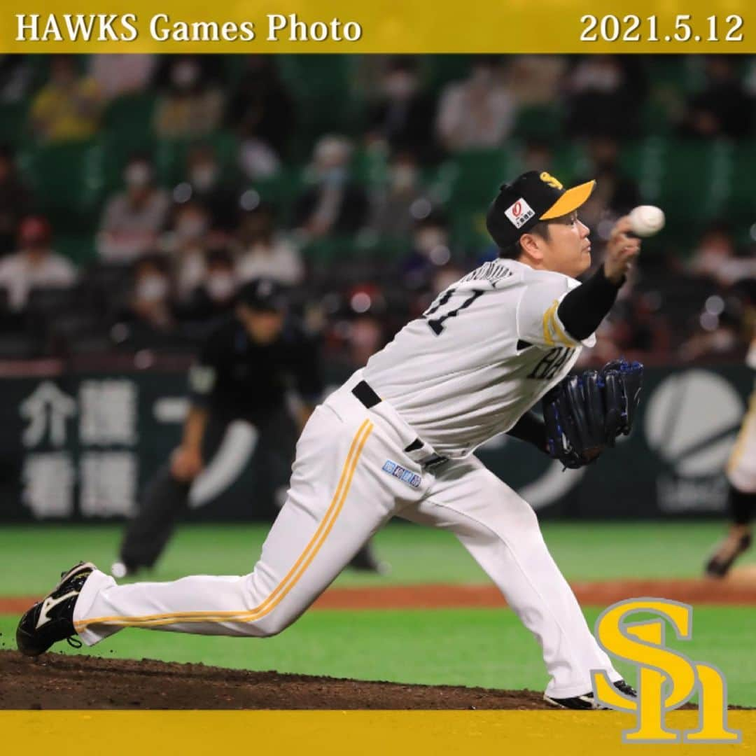 福岡ソフトバンクホークスさんのインスタグラム写真 - (福岡ソフトバンクホークスInstagram)「#hawksgamesphoto #2021年5月12日 #vs千葉ロッテマリーンズ #福岡paypayドーム #softbankhawks #ホークス #鷹く！」5月13日 12時39分 - softbankhawks_official