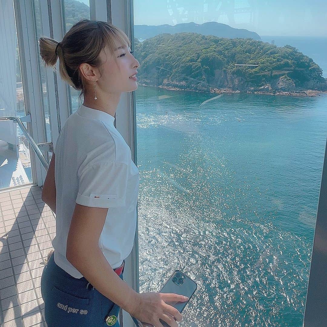 鶴岡果恋のインスタグラム：「. 良い事あるといいなっ。 なんてゆうてみたり  #渦潮みれず #鳴門の渦潮てところ #海くらい心広くなる #ように頑張ろ🌦」