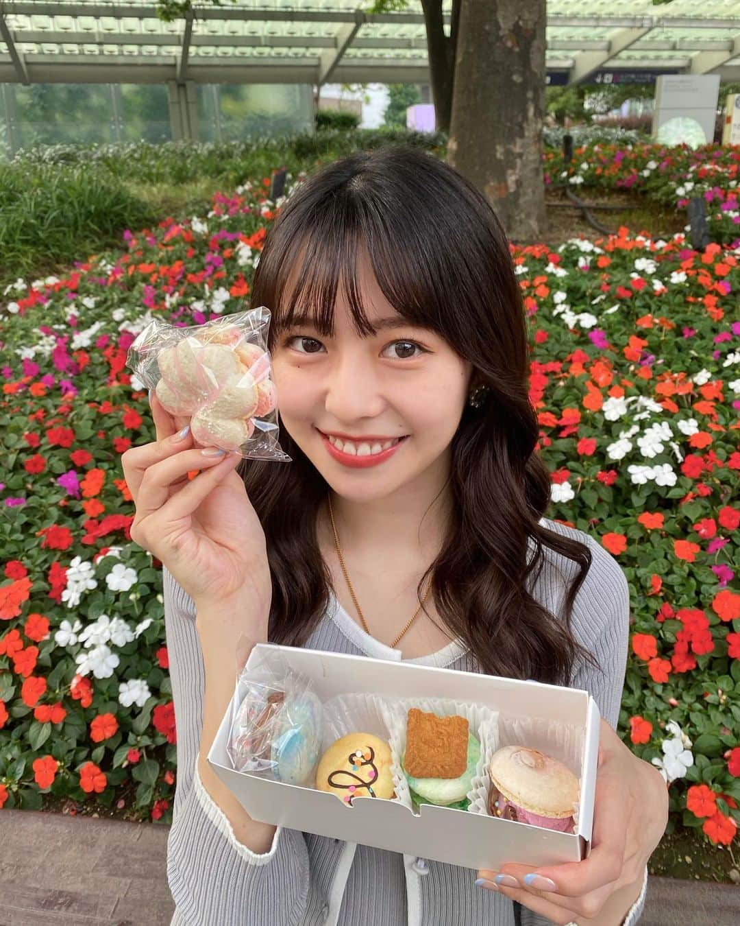 潘佳伊さんのインスタグラム写真 - (潘佳伊Instagram)「韓国のマカロン🍬トゥンカロン かわいいし美味しい🌝  ヘーゼルナッツ味が1番美味しかったかな〜 他にもいろんな味あったから試してみたい🐰  #mamarontokyo #池袋グルメ #池袋カフェ #池袋スイーツ #韓国マカロン #韓国スイーツ #トゥンカロン #韓国カフェ」6月11日 21時36分 - hankaichan