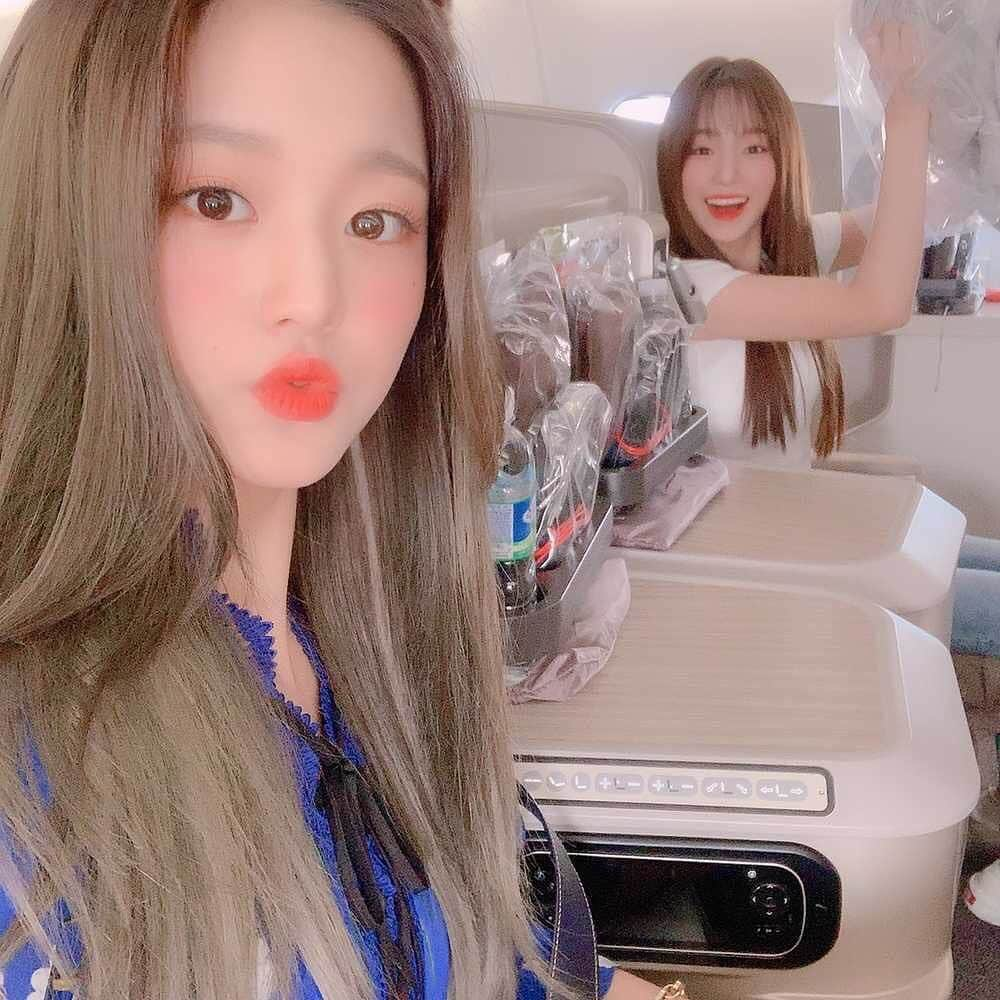 チャン・ウォニョンさんのインスタグラム写真 - (チャン・ウォニョンInstagram)「츄 ~ 💛✨ #IZONE #JANGWONYOUNG #WONYOUNG #아이즈원 #장원영 #원영」6月11日 21時49分 - wonyoung__ive