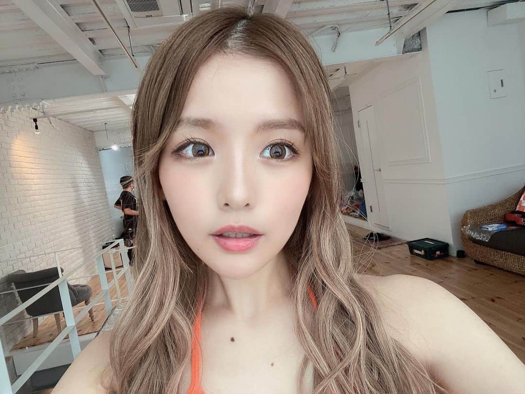 永瀬ゆいのインスタグラム：「天気良🌞💓 #撮影」