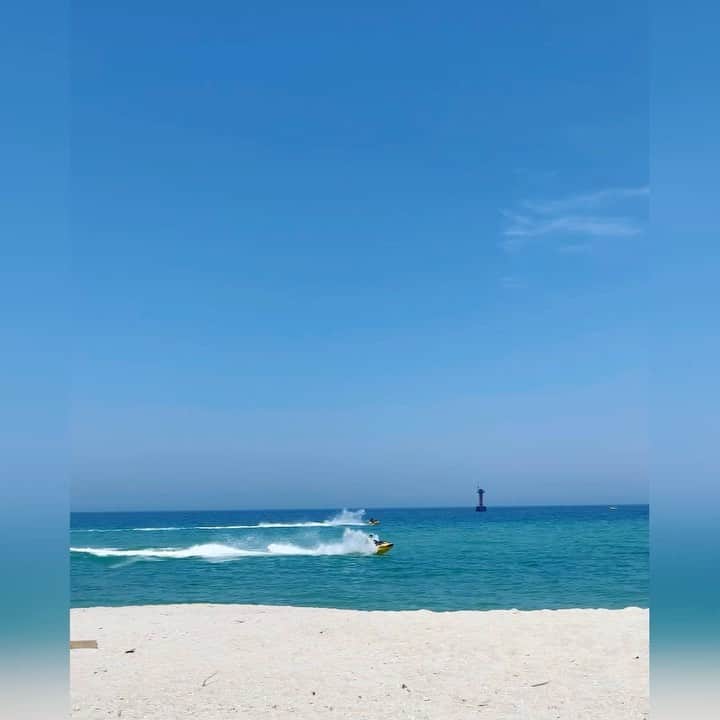 ヨンジュン のインスタグラム：「#여름#파도」