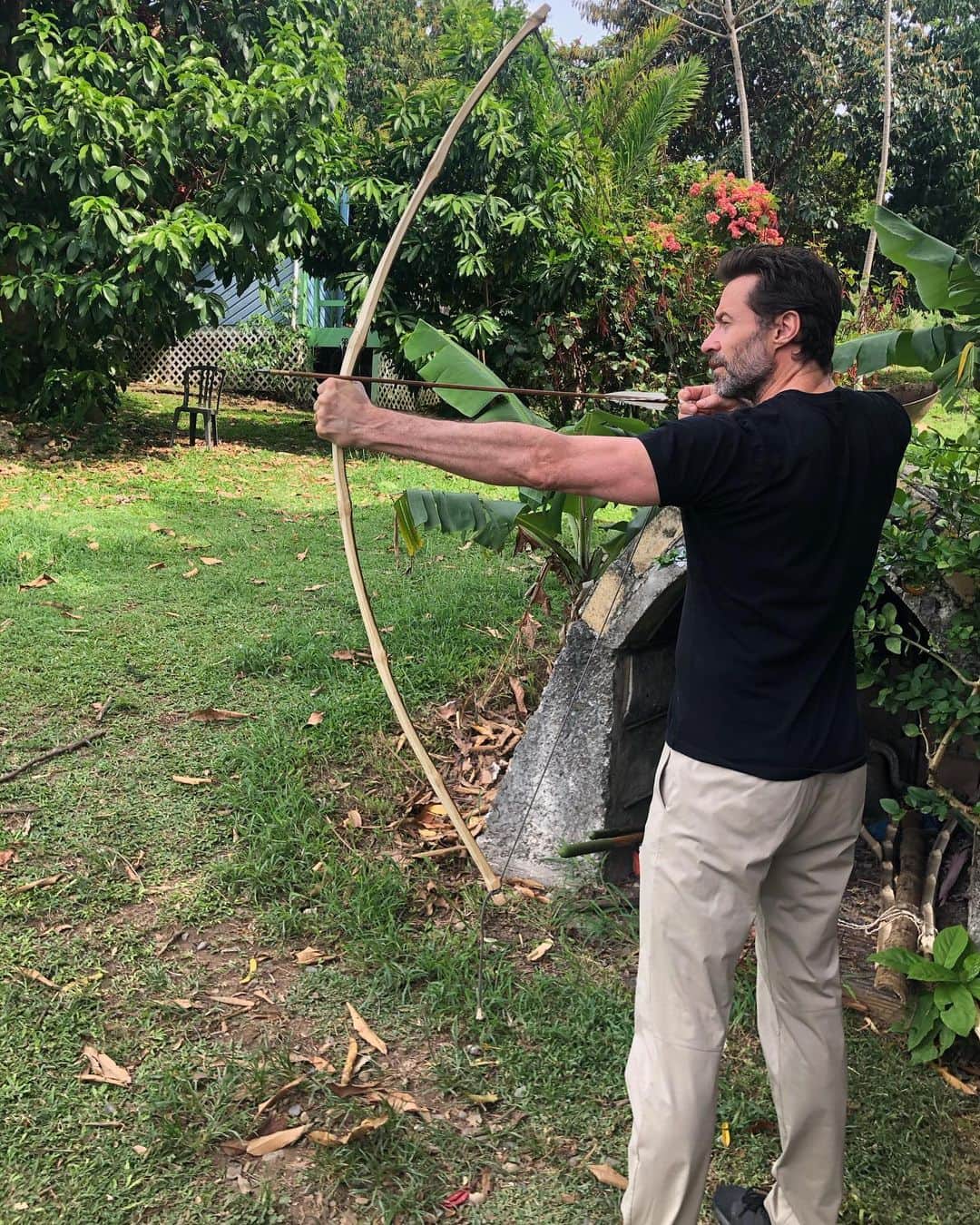 ヒュー・ジャックマンのインスタグラム：「🏹」