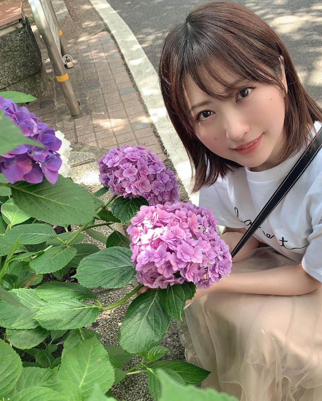 小桃音まいさんのインスタグラム写真 - (小桃音まいInstagram)「紫陽花💜☔️ みんなは今年も紫陽花みれた？」6月7日 20時03分 - kotonemai0824