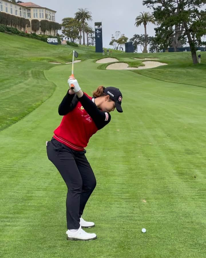 アリヤ・ジュタヌガーンのインスタグラム：「#uswomensopen #usga #lpgatour #lpga」