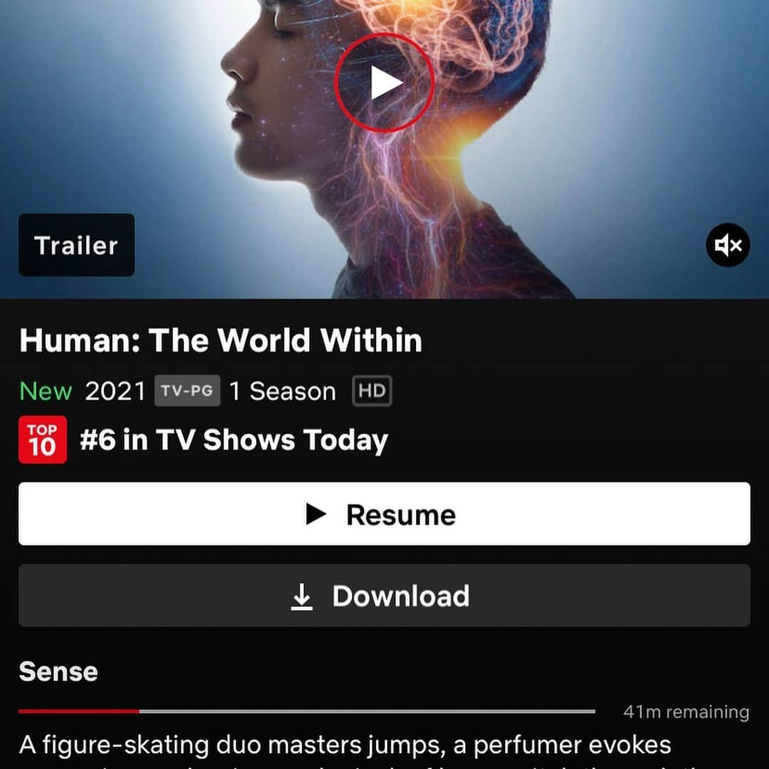 タラ・ケインさんのインスタグラム写真 - (タラ・ケインInstagram)「Last year @doshea213 and I had the opportunity to work with PBS & Netflix on the show “Human: The world within”. 🧠  It’s an interesting look into the amazing things that the human body is capable of! We are featured in the episode “sense”.」6月7日 23時25分 - tarahkayne