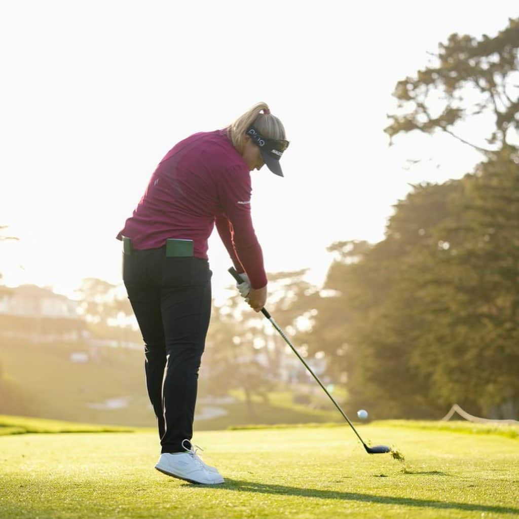 ブルック・ヘンダーソンさんのインスタグラム写真 - (ブルック・ヘンダーソンInstagram)「Happy to finish T-7!! 👊🏻 The @uswomensopen is a special one and @theolympicclub was a real test! #TopTen #MajorChampionship  Congrats to @yukasaso_official !」6月8日 4時14分 - brookehendersongolf