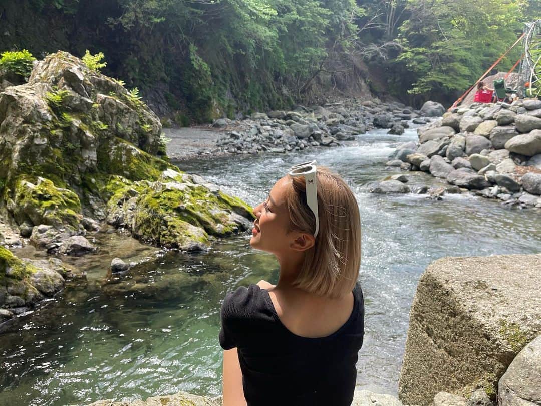 中村香夏のインスタグラム：「. 自然愛しすぎてます🌏🌱」