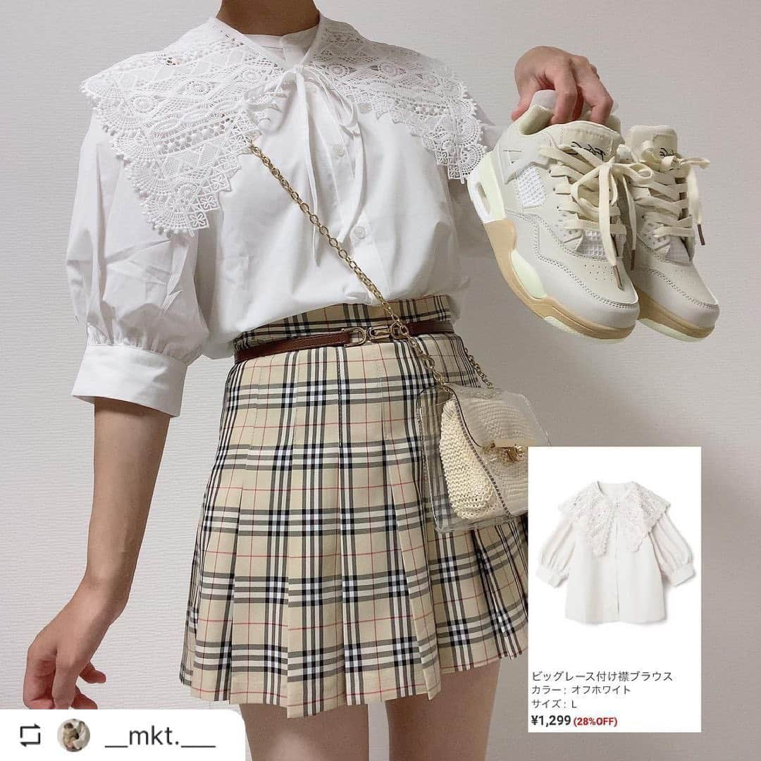 GRLさんのインスタグラム写真 - (GRLInstagram)「【👆画像をタップすると購入できるよ👆】 @__mkt.___ さん にGRL商品着用して頂いております💕 ありがとうございます✨ . @grl_official #グレイル #grl #プチプラ #ootd #fashion #プチプラコーデ #outfit #ファッション #可愛い #かわいい #コーデ #コーディネート #cute #大人カジュアル #カジュアルコーデ#GRL購入品#グレイル購入品#購入品 #シアーカーディガン #ドッキングブラウス #レースブラウス」6月8日 17時00分 - grl_official