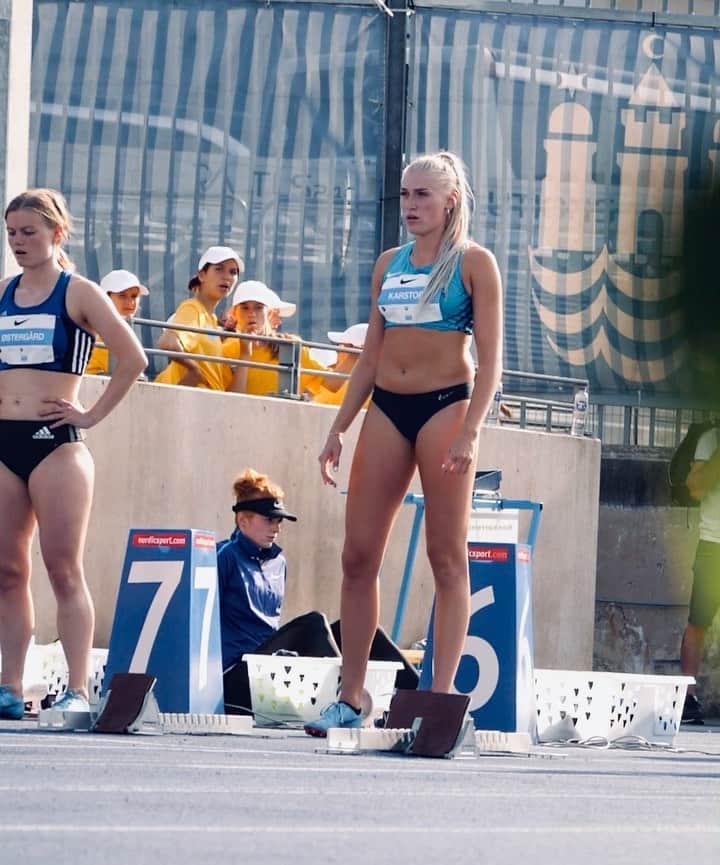 イダ・カーストフのインスタグラム：「Copenhagen Athletics Games tonight 🙏🏽🎽 Se med på Atletik TV fra kl 17. Jeg løber 200m omkring kl 18.25 🔥 • • #competition #hometrack #athletics #sprint #trackandfield #200m #cag #athlete #copenhagen」