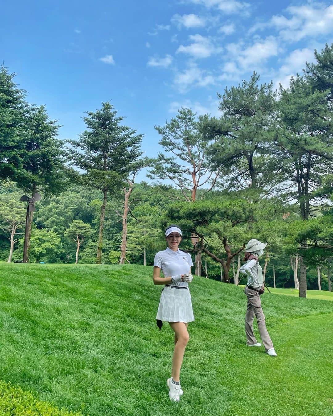 のインスタグラム：「찐💚」