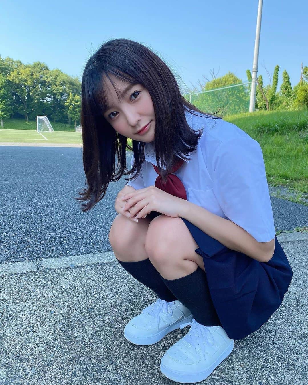 西永彩奈さんのインスタグラム写真 - (西永彩奈Instagram)「気持ちは18歳です🙋‍♀️🙋‍♀️ . . #japanesegirl#japaneseidol#Instagravure#gravure#schoolgirl」6月9日 15時39分 - nishinagaayana