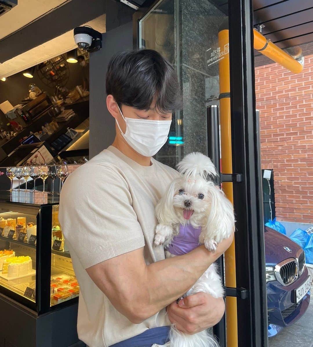 チャン・ジニョクさんのインスタグラム写真 - (チャン・ジニョクInstagram)「쯀라 귀여워 ㅠㅠㅠ😖😖😖😖」6月9日 18時53分 - jjangga777