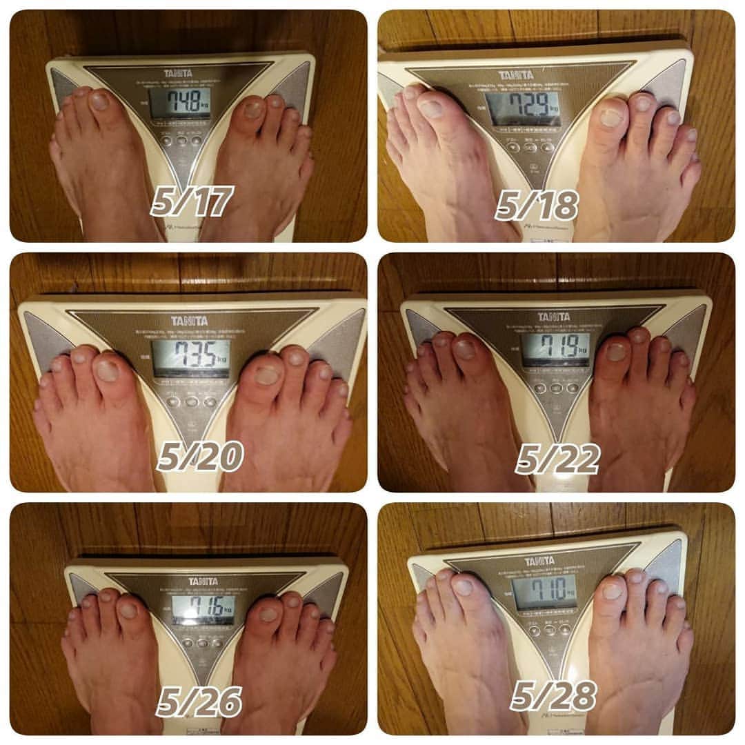 渡邉一久のインスタグラム：「ダイエットすると調子が上がる！ 運気もアップする！」