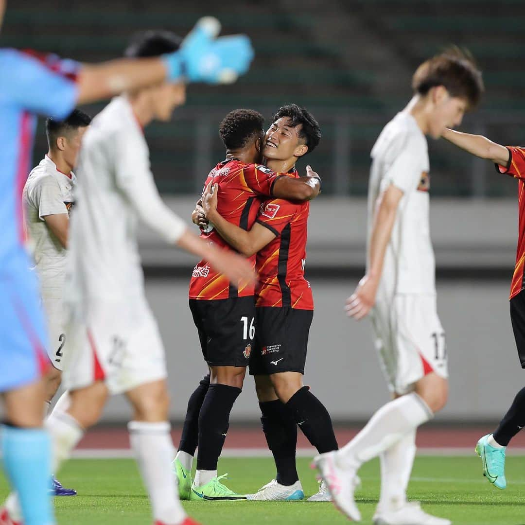 名古屋グランパスさんのインスタグラム写真 - (名古屋グランパスInstagram)「天皇杯JFA第101回大会日本サッカー選手権 2回戦vs三菱自動車水島FC  #マテウス #稲垣祥 #石田凌太郎 #マッシモフィッカデンティ  #森下龍矢 #山﨑凌吾 #AllforNAGOYA #名古屋グランパス #grampus」6月10日 11時58分 - nagoyagrampus