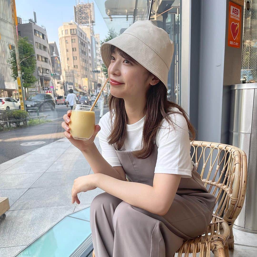 山口清香さんのインスタグラム写真 - (山口清香Instagram)「日差し強い日は帽子に頼りがち👒 今日も暑かった〜〜！  暑くなってきたので体調管理にお気をつけください🌤」6月10日 20時05分 - sayaka__yamaguchi_