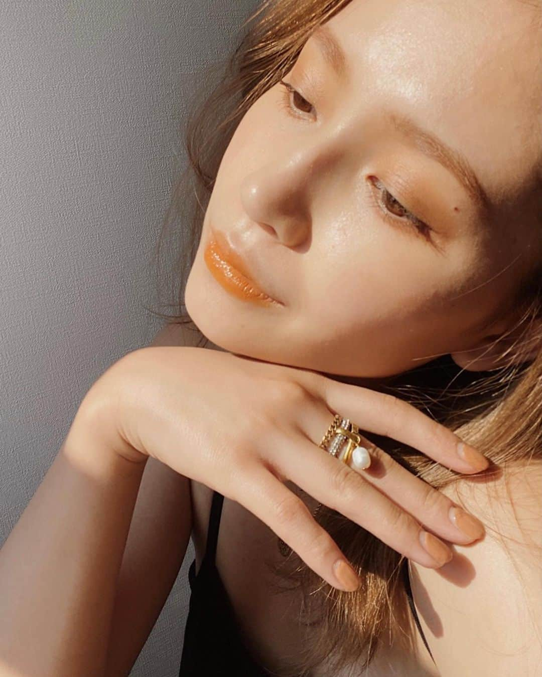 杉本美穂さんのインスタグラム写真 - (杉本美穂Instagram)「orange make🍊🧡💄」6月10日 15時38分 - sgmt_miho