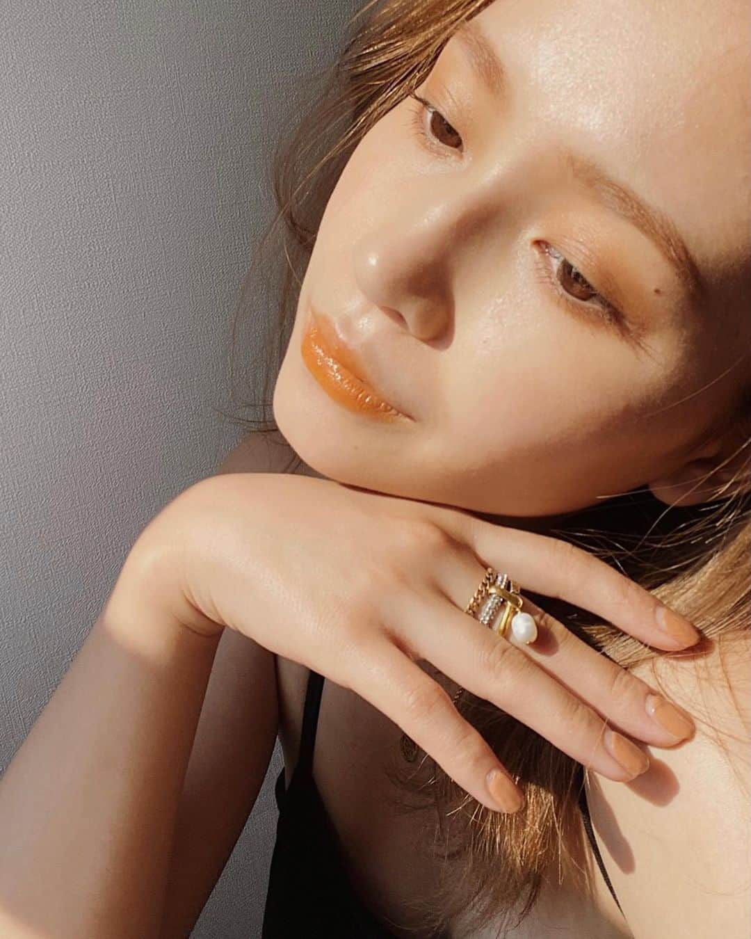 杉本美穂さんのインスタグラム写真 - (杉本美穂Instagram)「orange make🍊🧡💄」6月10日 15時38分 - sgmt_miho