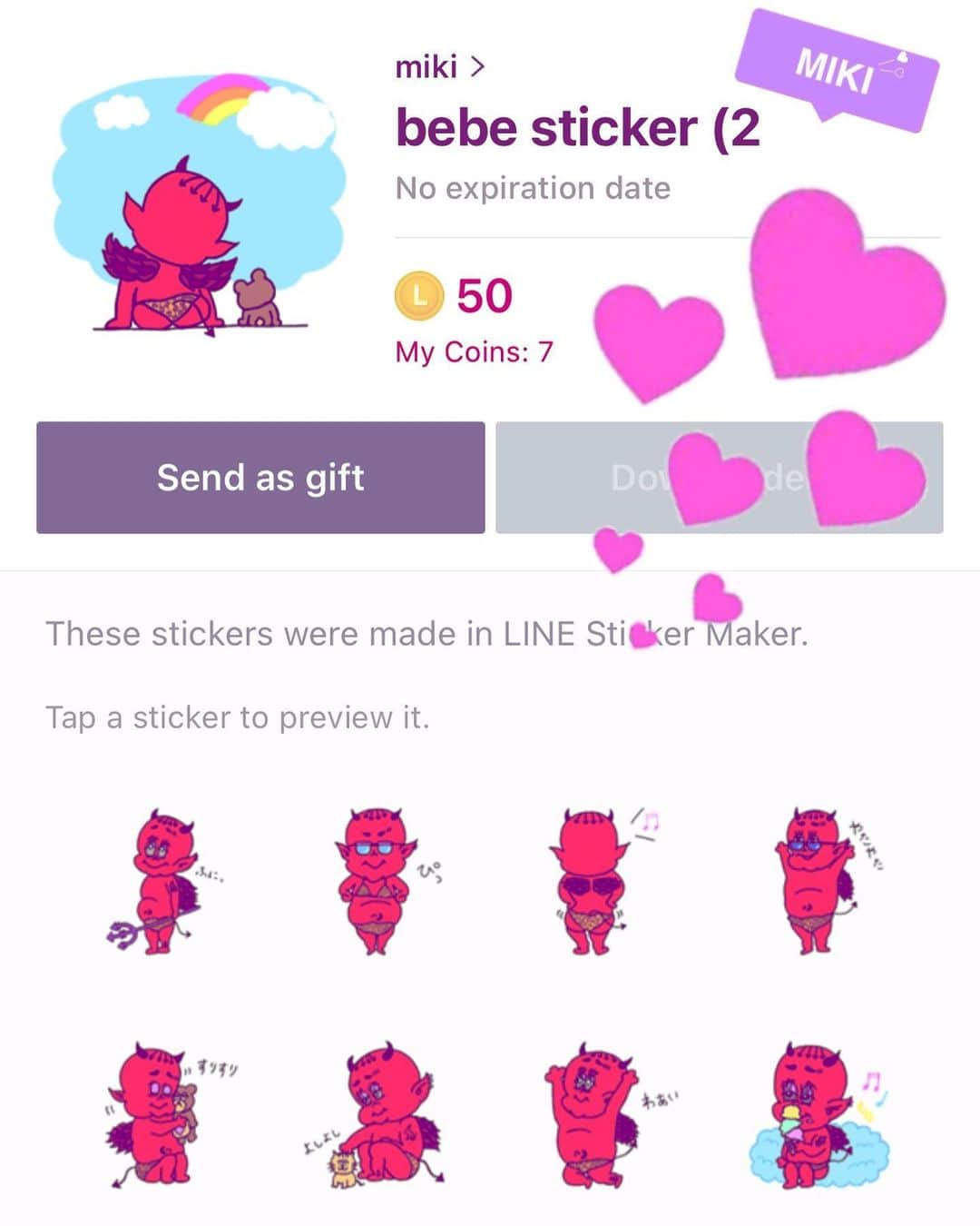 イラストレーターbebeさんのインスタグラム写真 - (イラストレーターbebeInstagram)「． 💜LINEスタンプ第２弾💜． できましたー！！😈❤️‍🔥❤️‍🔥❤️‍🔥． ． デビちゃんです😈． 良かったら 使ってみてください😚✨ ビービーインスタの TOPページにURL 載せてるので飛んでみて下さい😆💓． ． 第１弾使って頂いている方は 作者ページからも飛べます❤️‍🔥(4枚目参照) ． 第１弾の方もたくさんの方に 使っていただいていて 感謝しかありません🥺 ありがとうございます💖 ． 💌 @xx.272.xx  ． #bebemikiart #LINE #linecreatorsmarket #creatorsticker #creatorsstamp #illustration #illustrator #art #stamp #stickers #love #LINEスタンプ #クリエイターズスタンプ #iphoneケース#スマホケース #携帯ケース#iphoneケース手作り#手帳型#手帳型ケース#オリジナルイラスト#オリジナルアート#ハンドメイド#ハンドメイド販売#イラストオーダー#イラスト #devil #devilillustrations #第六天魔王」6月10日 16時04分 - bebe_1115