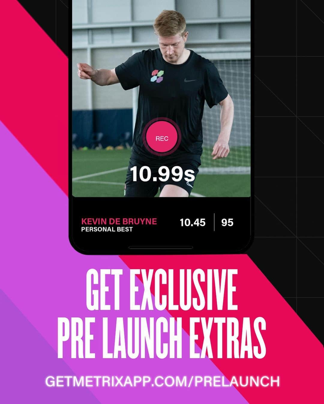 ケヴィン・デ・ブライネさんのインスタグラム写真 - (ケヴィン・デ・ブライネInstagram)「Excited to team up with GetMetrix for this new football improvement app - link in comments」6月11日 4時57分 - kevindebruyne