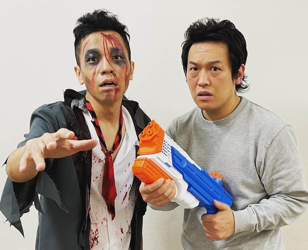 善し のインスタグラム：「昨日のクセスゴは新しいゲーム  『鼻につくハザード』  でした。TVerではまだ視聴できます。是非どうぞ。」