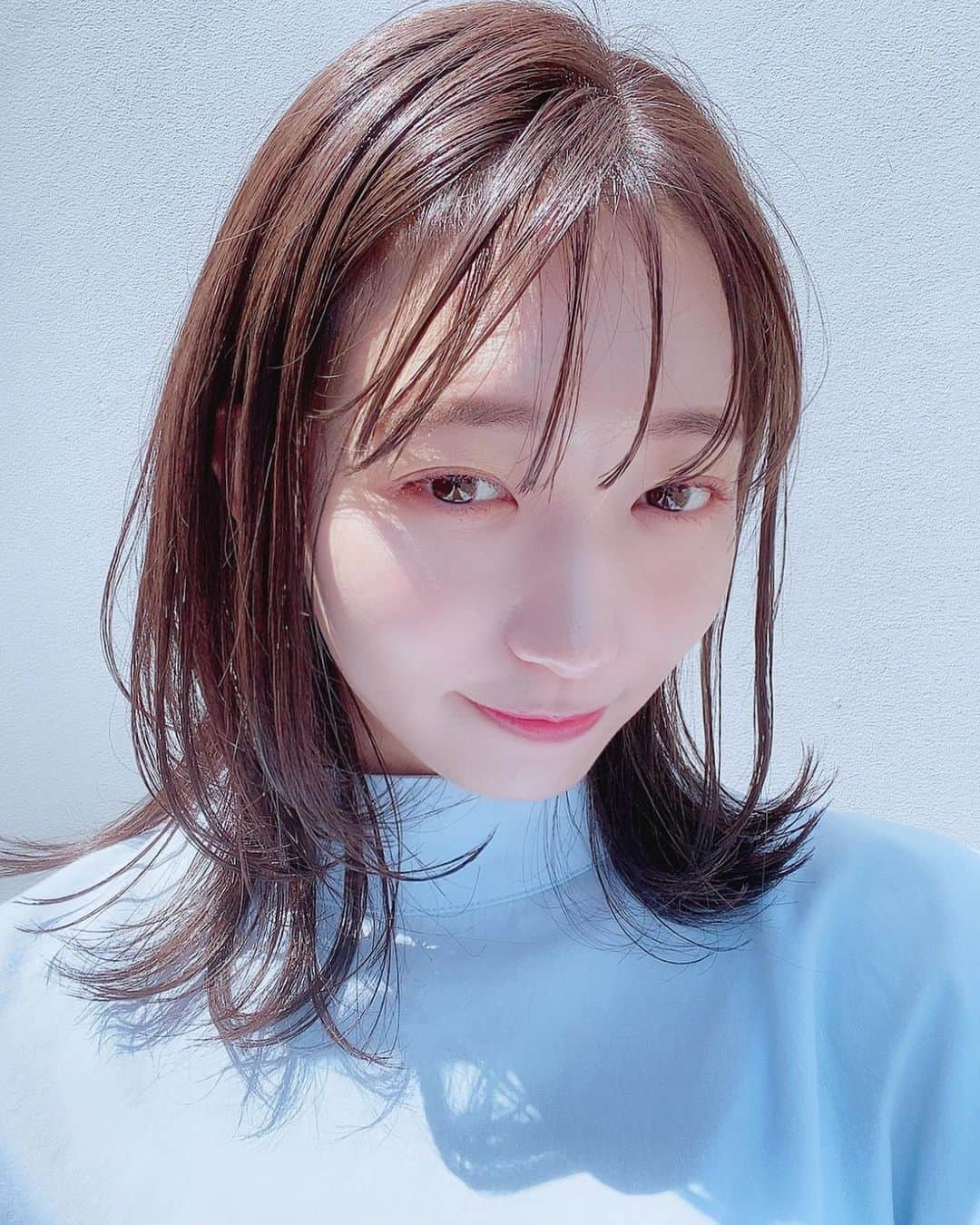 浦谷はるなさんのインスタグラム写真 - (浦谷はるなInstagram)「new hair💇🏻‍♀️  サロンモデルをお願いされて円山にあるDulce plataのゆうさんに可愛くしてもらいました☺️  活動時はずっと事務所NGだったから人生初カラー新鮮で嬉しい🍊🍃 どんな感じで色抜けていくのかも楽しみです💭  #札幌美容室　#円山美容室　#初カラー　#サロンモデル」6月11日 12時06分 - humhum0401