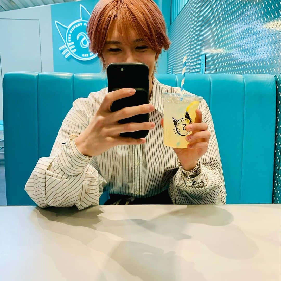 曽野舜太さんのインスタグラム写真 - (曽野舜太Instagram)「カフェも素敵でした😋🍴  @tiffanyandco  #tiffanyxcatstreet」5月19日 19時37分 - sonoshunta_milk