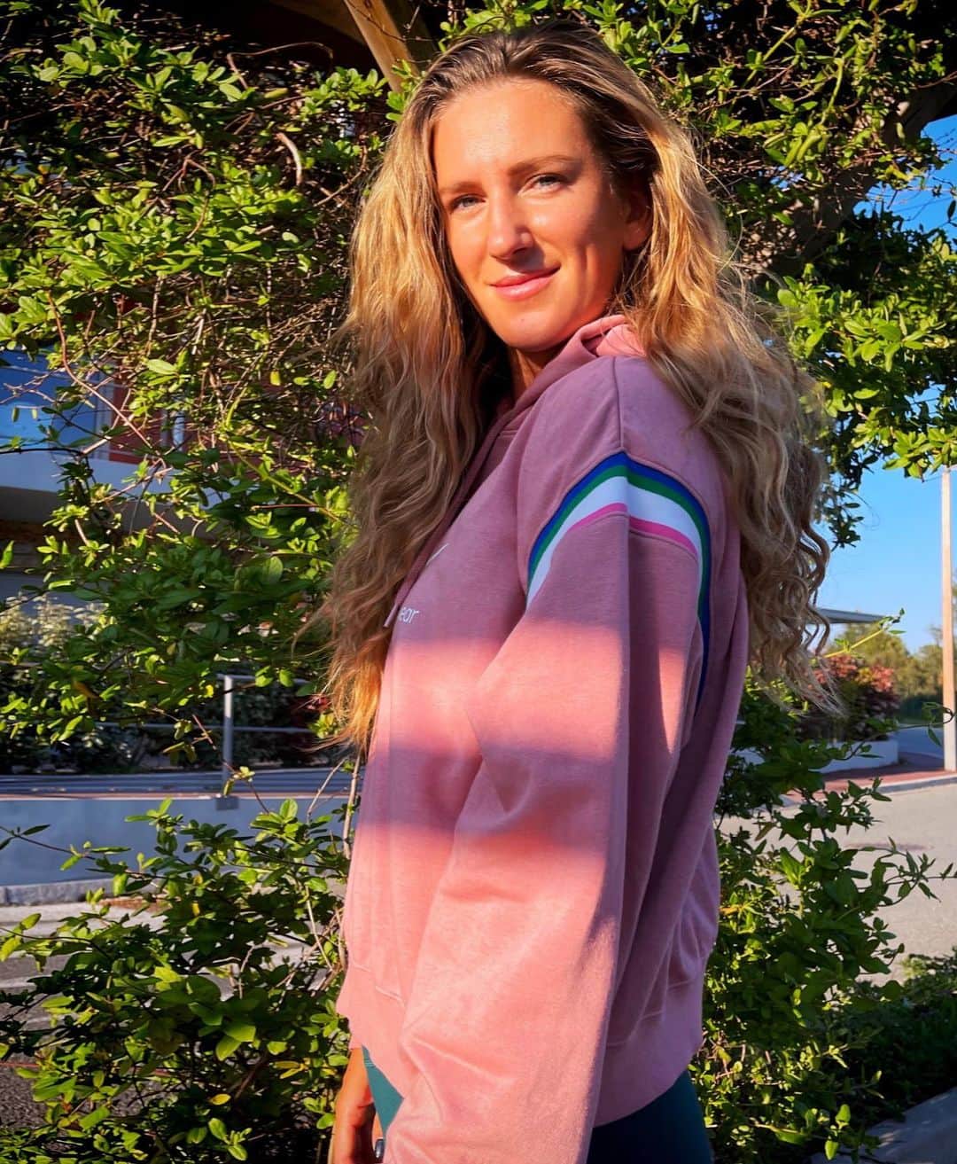 ビクトリア・アザレンカのインスタグラム：「I feel like the older I get, the more I like to spend time by myself」