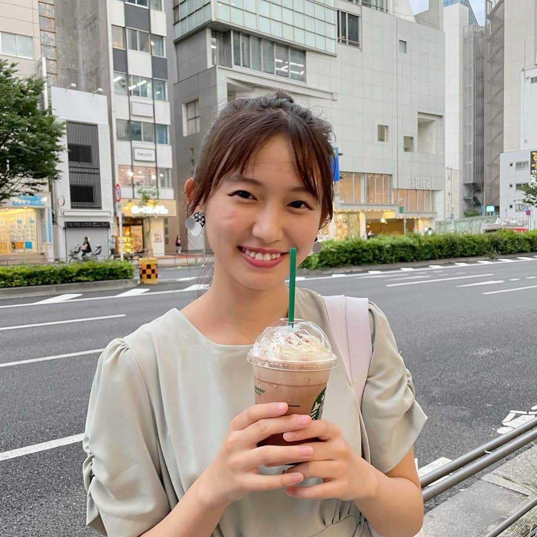 志田音々さんのインスタグラム写真 - (志田音々Instagram)「🥤 スタバでは ダークモカチップフラペチーノが お気に入り😚」5月20日 19時36分 - shida_nene0715