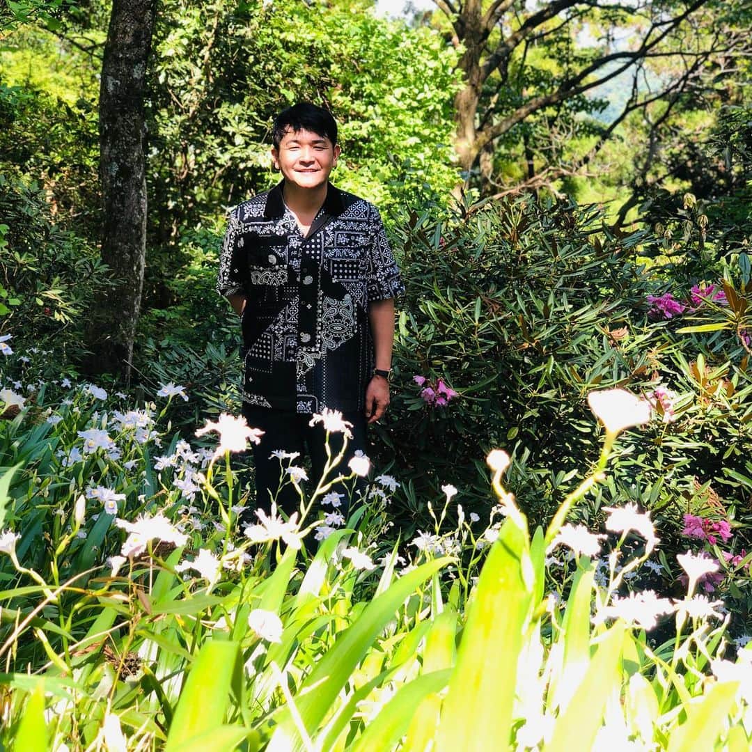ノブ のインスタグラム：「草花が喜ぶ季節になりましたね。 #だまれ #蛇に噛まれろ」