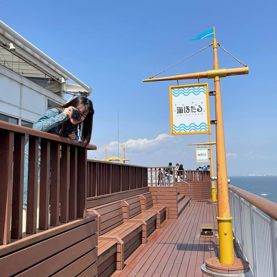 のインスタグラム：「綺麗な空も綺麗な海も守っていきたいですね🌞🐠  .  .  .  . #sdgs #空 #海」