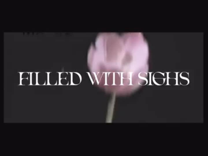 HARUHIのインスタグラム：「(Super late post from me but) Filled With Sighs Lyrics Video is OUT!  Link in Bio  アニメーションMVまた作ってみました〜。是非見てみてください〜  Music by Ulff @chulfwong  Animation and Video by @haruhi_  #lyricvideo #2danimation」