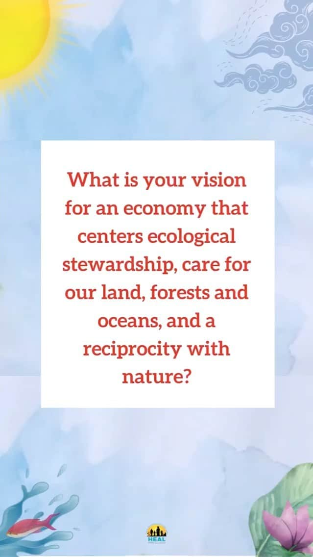 キャメロン・ラッセルのインスタグラム：「Over the next week the @healfoodalliance will feature four short videos that reimagine what a thriving economy means. Focusing on HEAL's four areas of work - Health, Environment, Agriculture, and Labor - they redefine strong economies not as ones that make $$$ but instead support and center the well being of all people, communities and the planet.  This first video features Niaz Dorry of the Northwest Atlantic Marine Alliance & National Family Farm Coalition. In the video Niaz breaks down what a thriving economy means for ecological stewardship.  Join me in sharing these 🎥 and following @healfoodalliance as they envision a better way to live! To quote @christianafigueres, “Optimism is about being able to...identify...the desired future so as to actively pull it closer."」